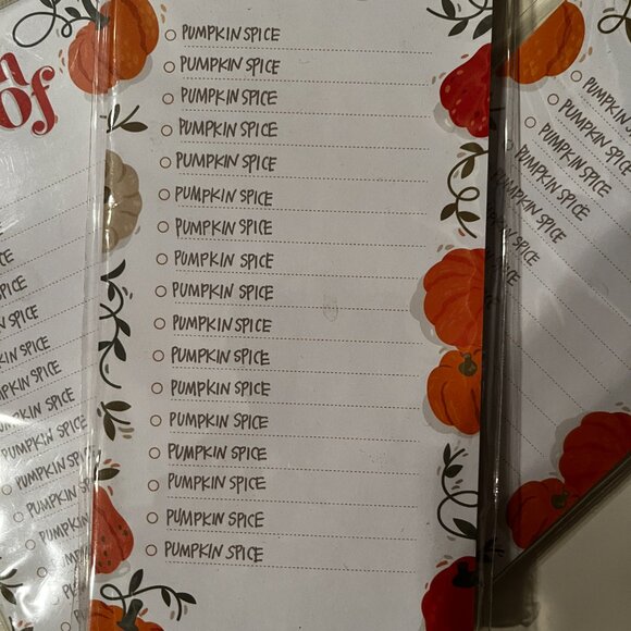 Magnetic‎ Notebooks - Set of 3 - Thanksgiving / Pumpkin Spice (new) (nb/x) - Picture 10 of 12